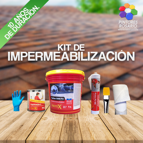 Kit de impermeabilización con duración superior a 10 años